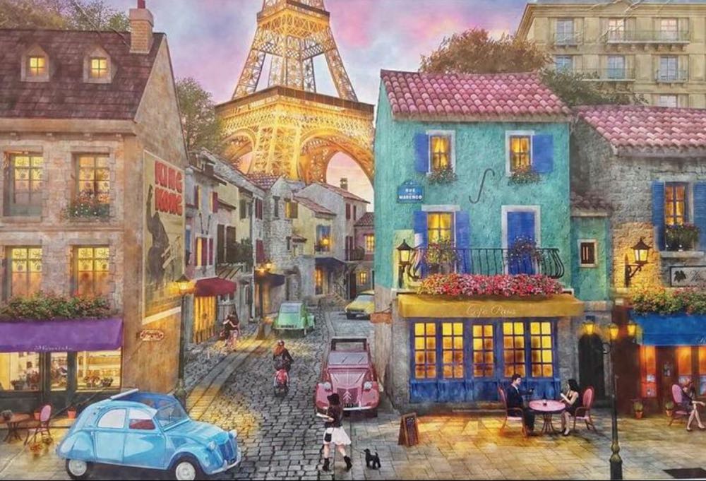 Streets of Paris Scannen - REBO puzzle collectible - Main Image 2