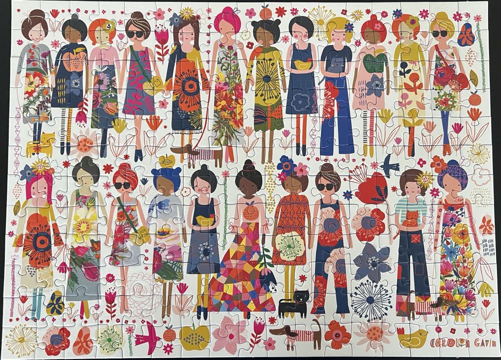 Flowers and Friends - Ravensburger puzzle collectible [Barcode 4005556133598] - Main Image 2