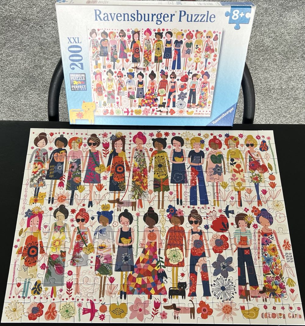 Flowers and Friends - Ravensburger puzzle collectible [Barcode 4005556133598] - Main Image 3