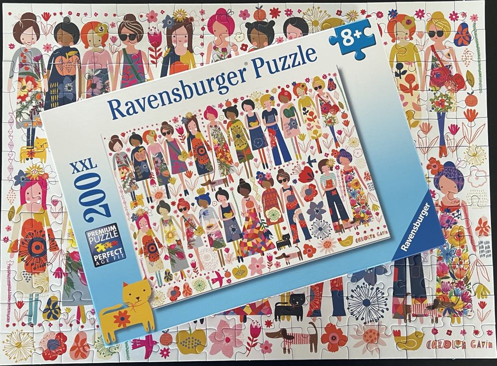Flowers and Friends - Ravensburger puzzle collectible [Barcode 4005556133598] - Main Image 4