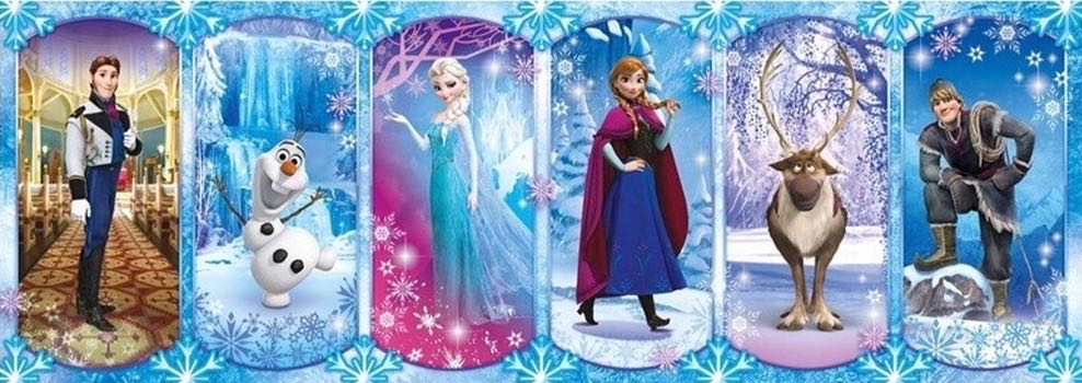 Frozen Panorama Parade - Clementoni puzzle collectible - Main Image 3