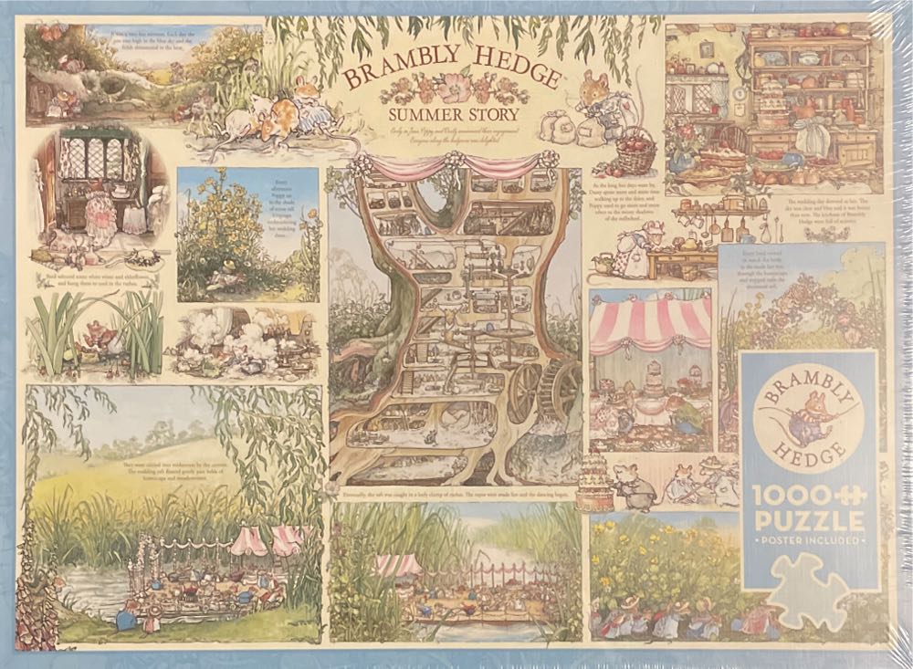 Brambly Hedge Summer Story - Cobble Hill puzzle collectible [Barcode 625012400169] - Main Image 2