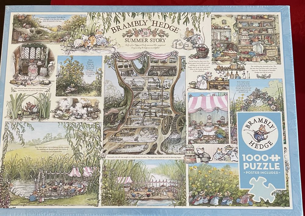 Brambly Hedge Summer Story - Cobble Hill puzzle collectible [Barcode 625012400169] - Main Image 3