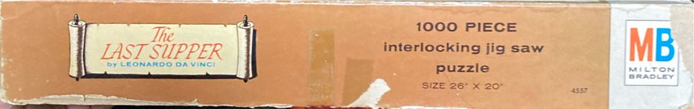 The Last Supper - Milton Bradley puzzle collectible - Main Image 3