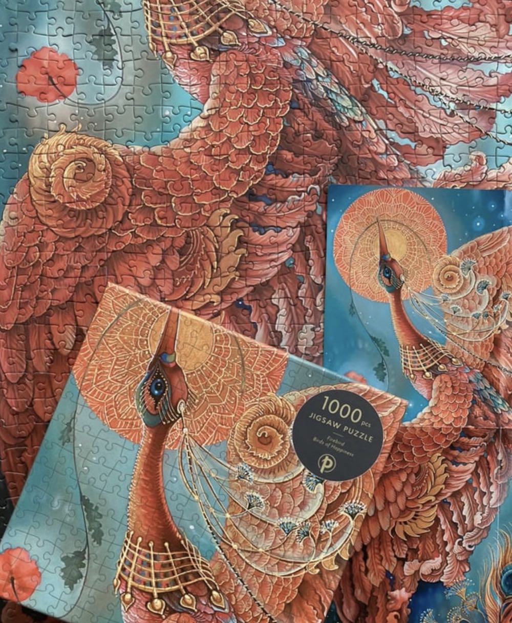Firebird - Birds Of Happiness - Paperblanks puzzle collectible [Barcode 9781439793305] - Main Image 4