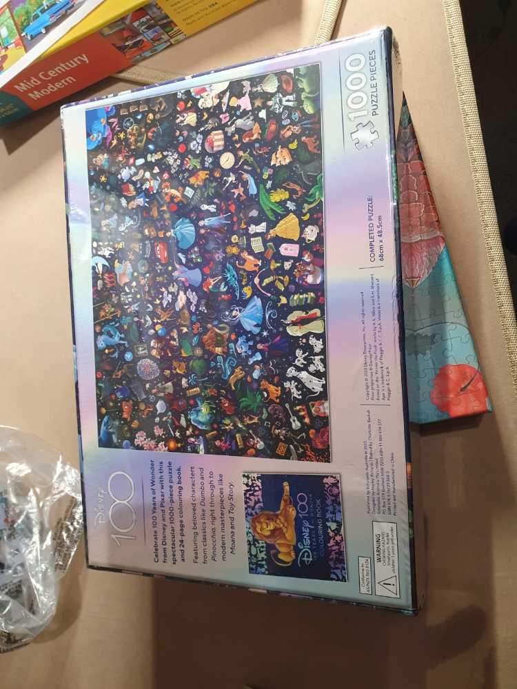 Disney 100 Years Of Wonder - Scholastic Australia 🇦🇺 puzzle collectible - Main Image 2