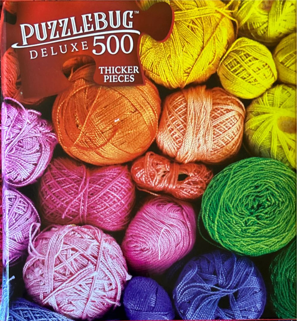 Rainbow Colored Yarn Balls - Puzzlebug puzzle collectible [Barcode 195464091630] - Main Image 4