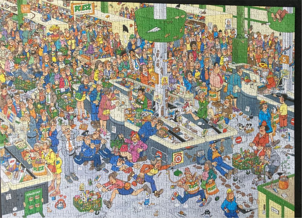 Poiesz Supermarkten 100 Jaar. 11986 - Jumbo puzzle collectible [Barcode 8710126000069] - Main Image 2