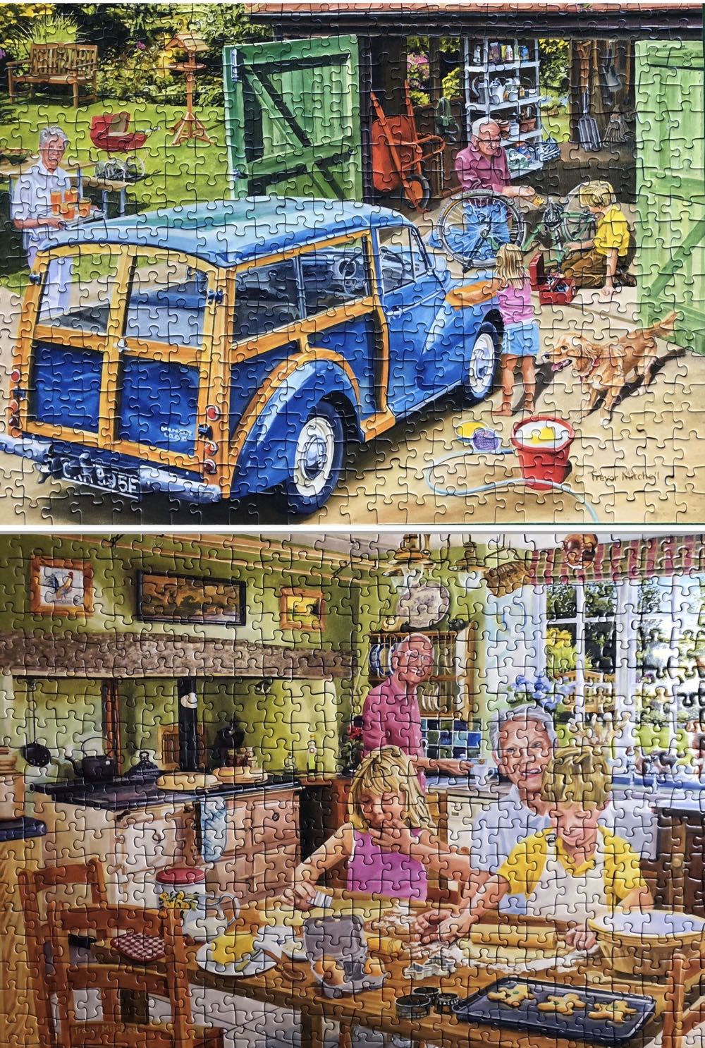 A Day With Grandma And Grandad - Ravensburger 🇬🇧 puzzle collectible [Barcode 4005556140725] - Main Image 3