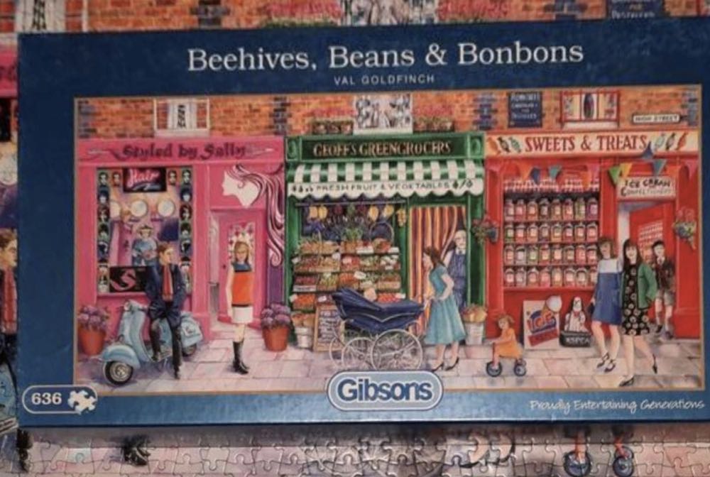 Beehives, Beans & Bonbons - Gibsons puzzle collectible - Main Image 4