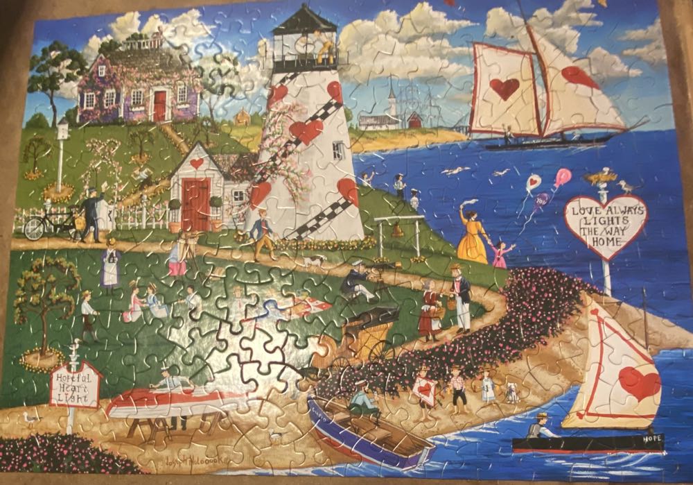 Hopeful Heart Light - Bits And Pieces puzzle collectible [Barcode 192949059741] - Main Image 2