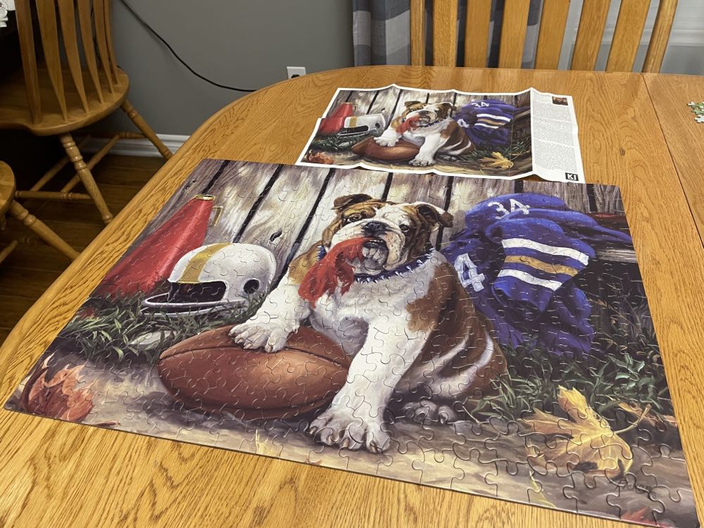 Possesion Of The Ball By Bulldog - Ki puzzle collectible - Main Image 4