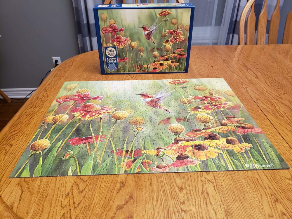 Rufus Hummingbird - Cobble Hill puzzle collectible - Main Image 2