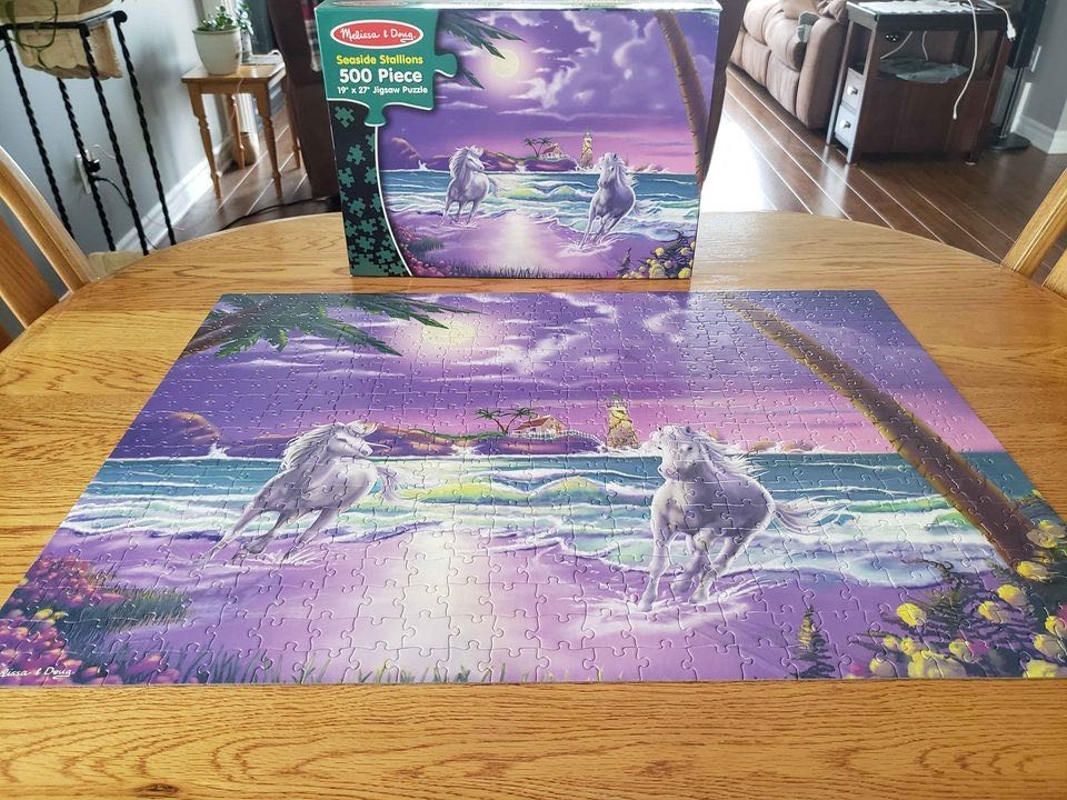 Seaside Stallion - Doug And Maggie puzzle collectible - Main Image 2