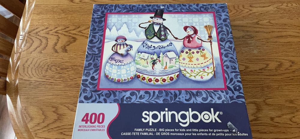 Season’s Greetings - Springbok puzzle collectible - Main Image 3