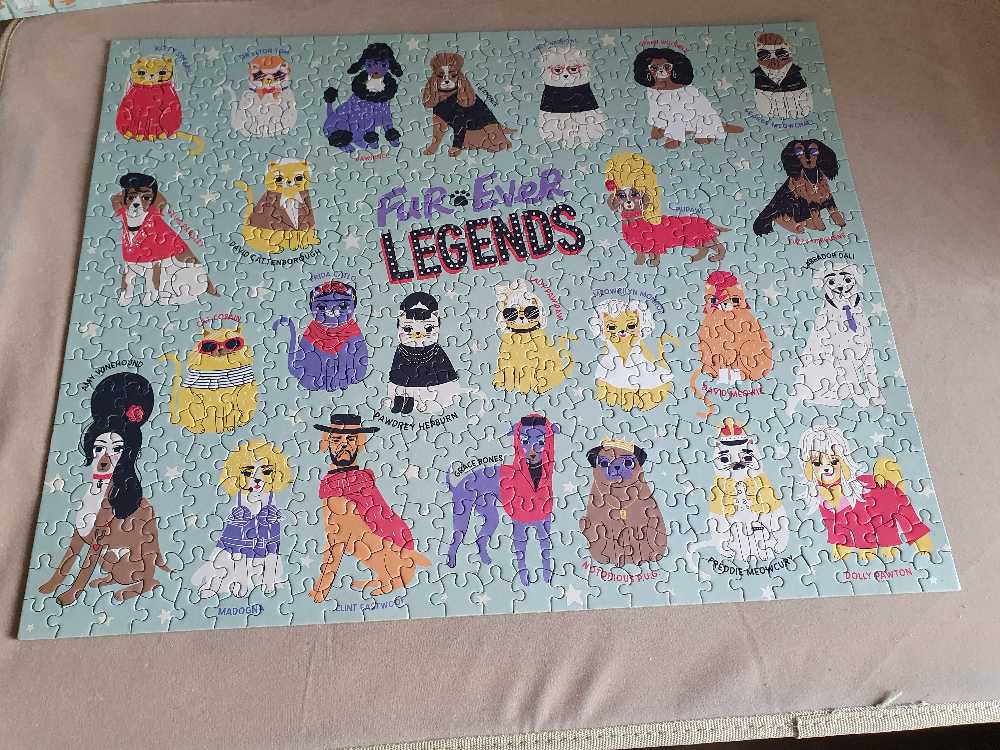 Fur Ever Legends - Fizz Creations puzzle collectible [Barcode 5060897223710] - Main Image 2