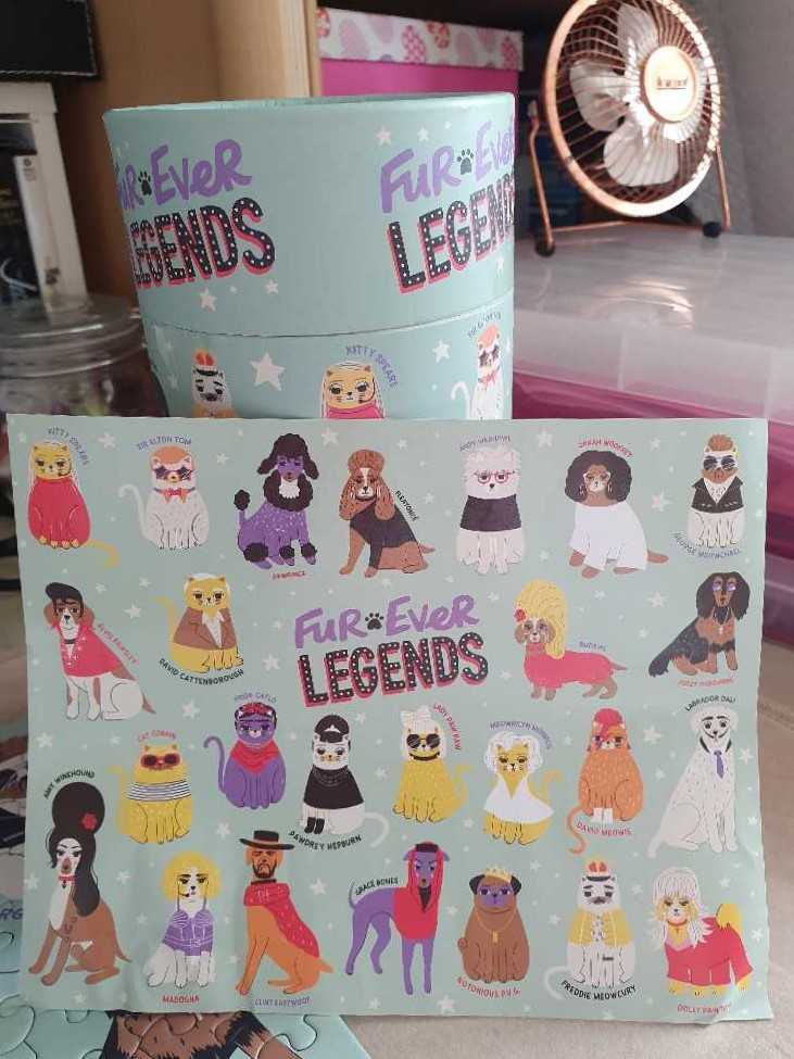 Fur Ever Legends - Fizz Creations puzzle collectible [Barcode 5060897223710] - Main Image 3