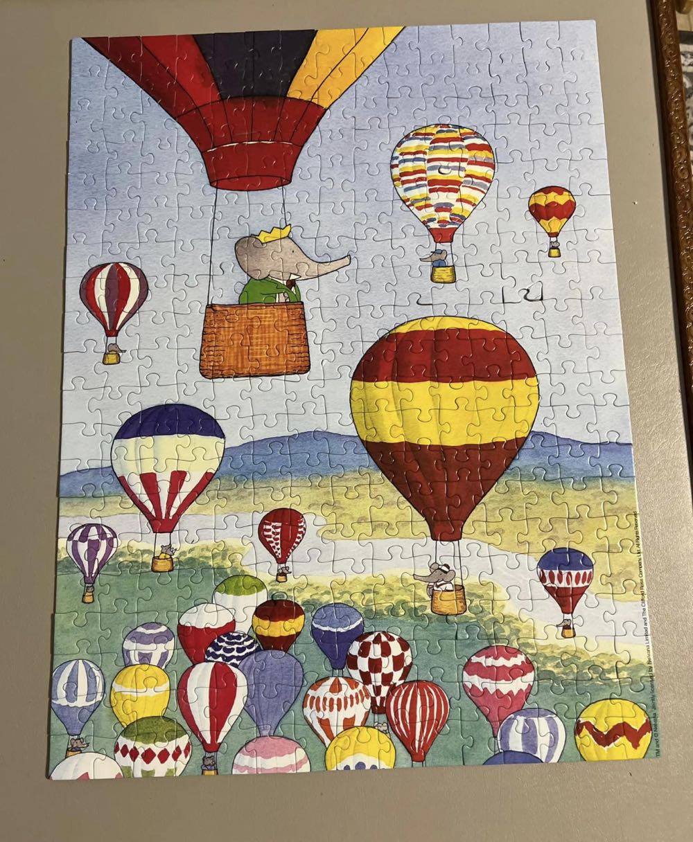 Barber & The Balloons - New York Puzzle Company puzzle collectible [Barcode 819844010102] - Main Image 3