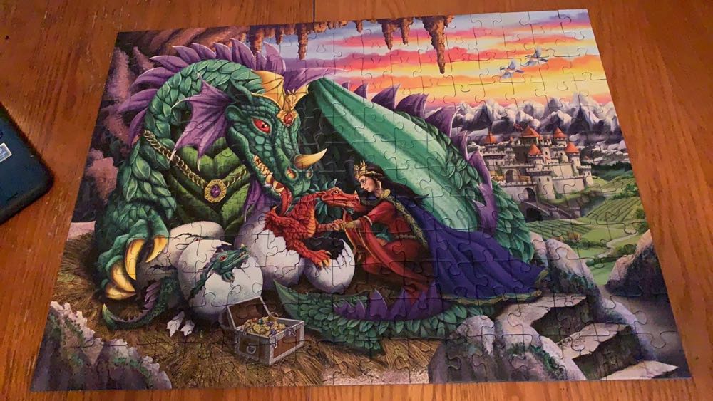 Queen Of Dragons - Cobble Hill puzzle collectible - Main Image 2