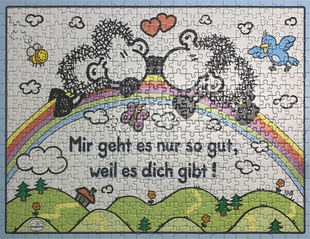 Sheepworld I’m only happy when you’re around!* - Ravensburger puzzle collectible [Barcode 4005556145645] - Main Image 2