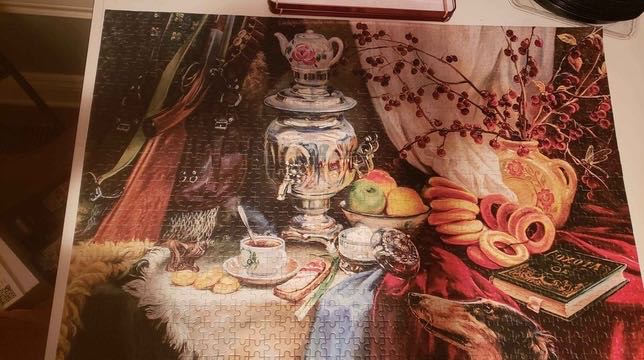 Serving Tea - TCG Toys puzzle collectible - Main Image 2