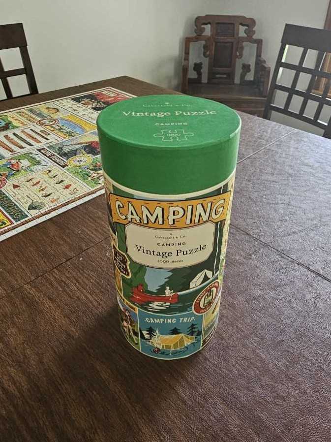 Camping - Cavallini & Co puzzle collectible - Main Image 2