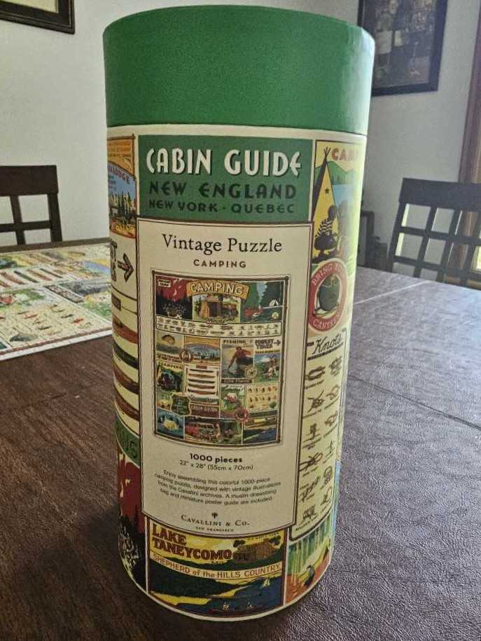 Camping - Cavallini & Co puzzle collectible - Main Image 3