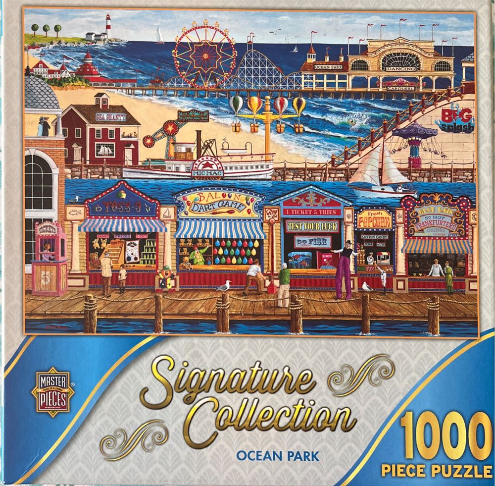 Joseph Burgess Adult Puzzle 300 Pc Lighthouse Quilt ...