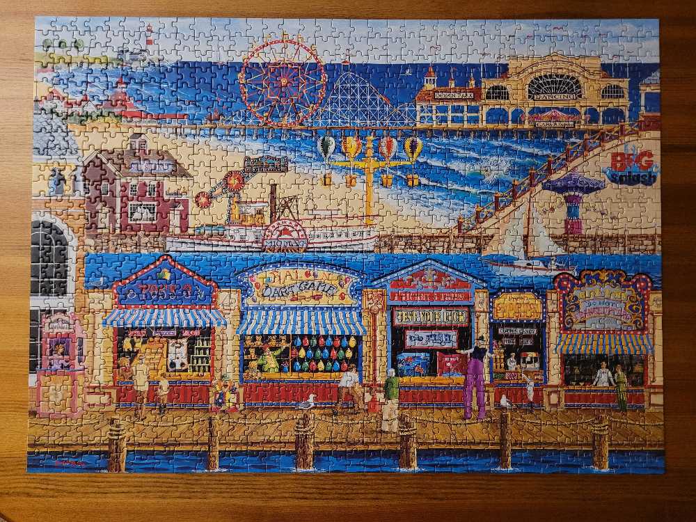 Ocean Park - Master Pieces puzzle collectible [Barcode 705988502989] - Main Image 2