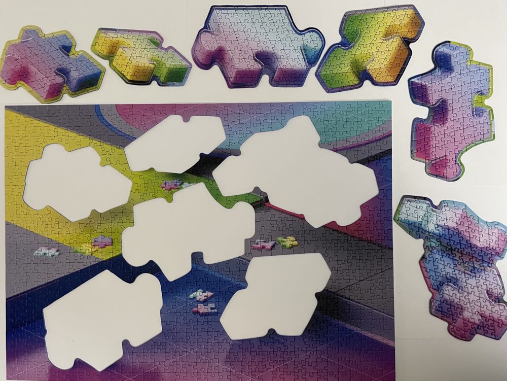 Gradient Cascade - Ravensburger puzzle collectible [Barcode 4005556174980] - Main Image 4