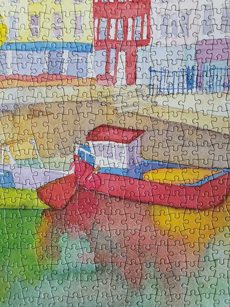 Harbour Brights - Great British Jigsaws puzzle collectible [Barcode 5056570502920] - Main Image 4