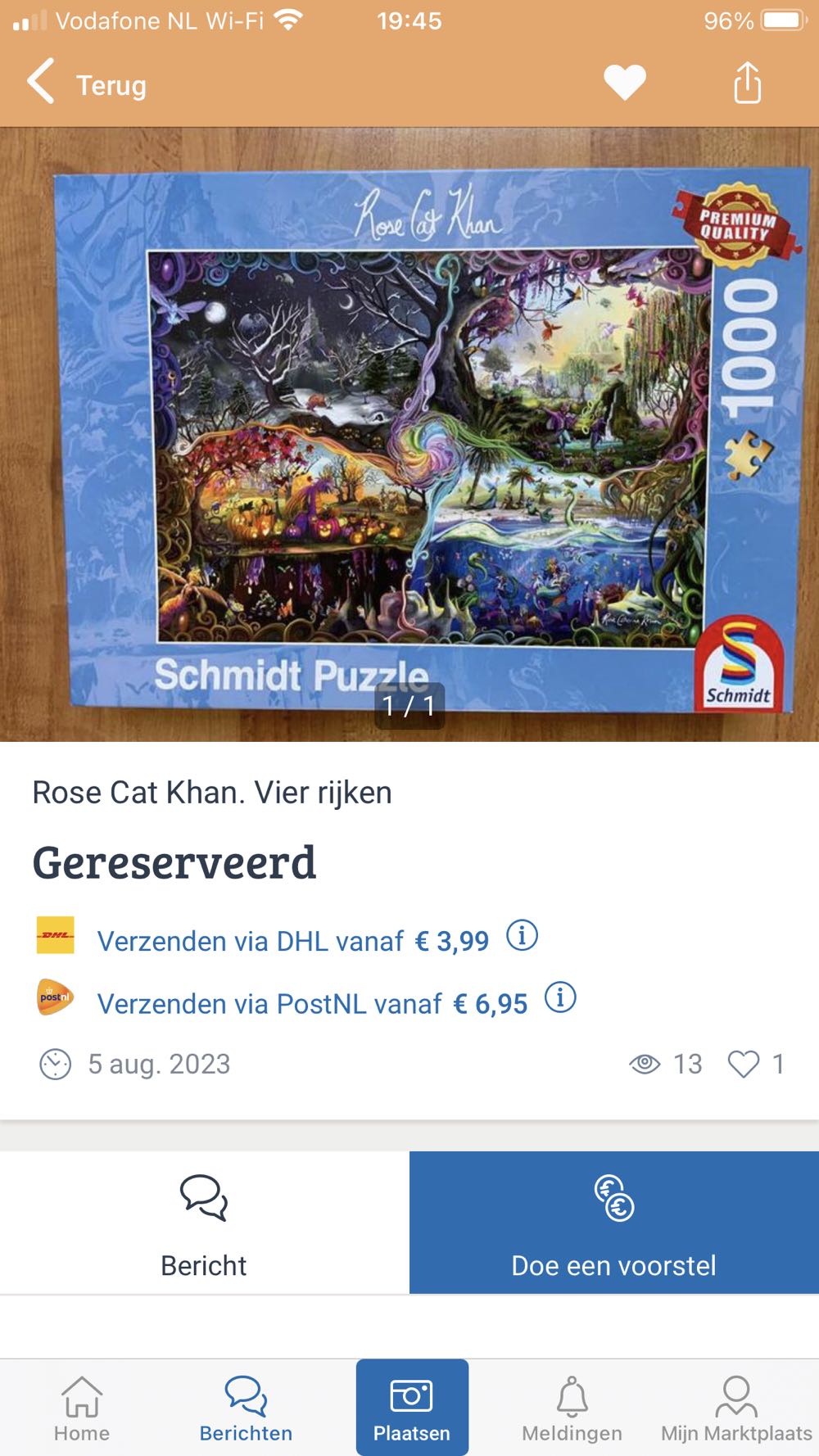 Portal Of The Four Realms - Schmidt Puzzle puzzle collectible [Barcode 4001504575878] - Main Image 3