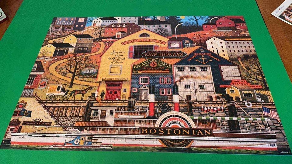 The Bostonion - Buffalo Charles Wysocki puzzle collectible - Main Image 2