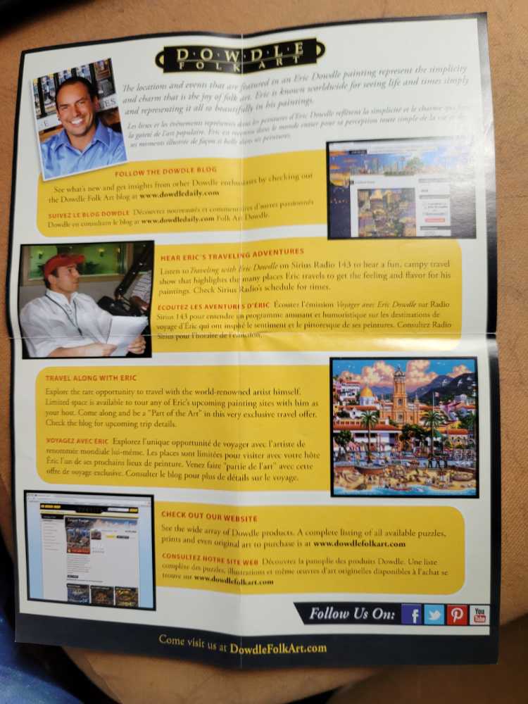 Jerusalem  - Dowdle Folk Art puzzle collectible - Main Image 2