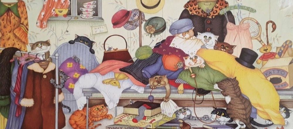 The Jumble Sale-SOLD - Gibsons puzzle collectible [Barcode 5012269003734] - Main Image 2