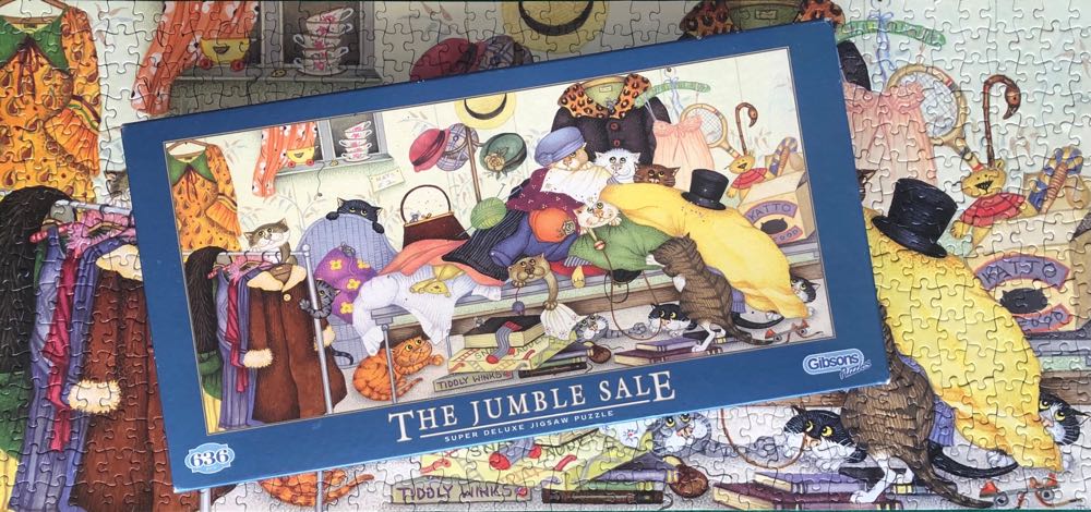 The Jumble Sale-SOLD - Gibsons puzzle collectible [Barcode 5012269003734] - Main Image 4