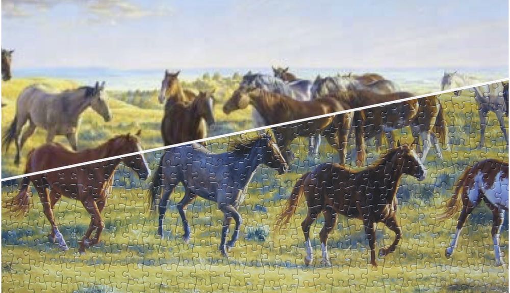 The Round Up - Gibsons puzzle collectible - Main Image 4