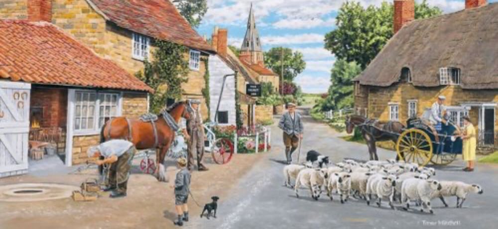 The Village Farrier - Gibsons 🇬🇧 puzzle collectible [Barcode 5012269003772] - Main Image 2