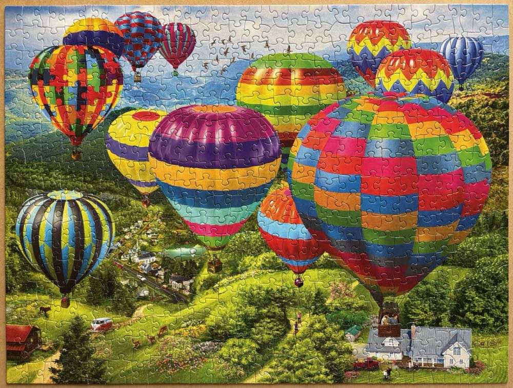 Balloon Fest - SunsOut puzzle collectible [Barcode 796780319080] - Main Image 2