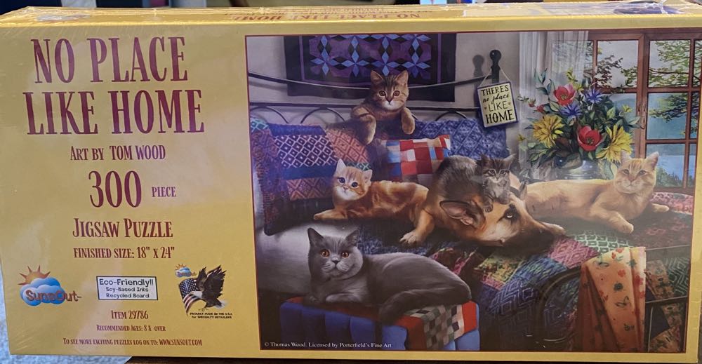 No Place Like Home - SunsOut puzzle collectible [Barcode 796780297869] - Main Image 3