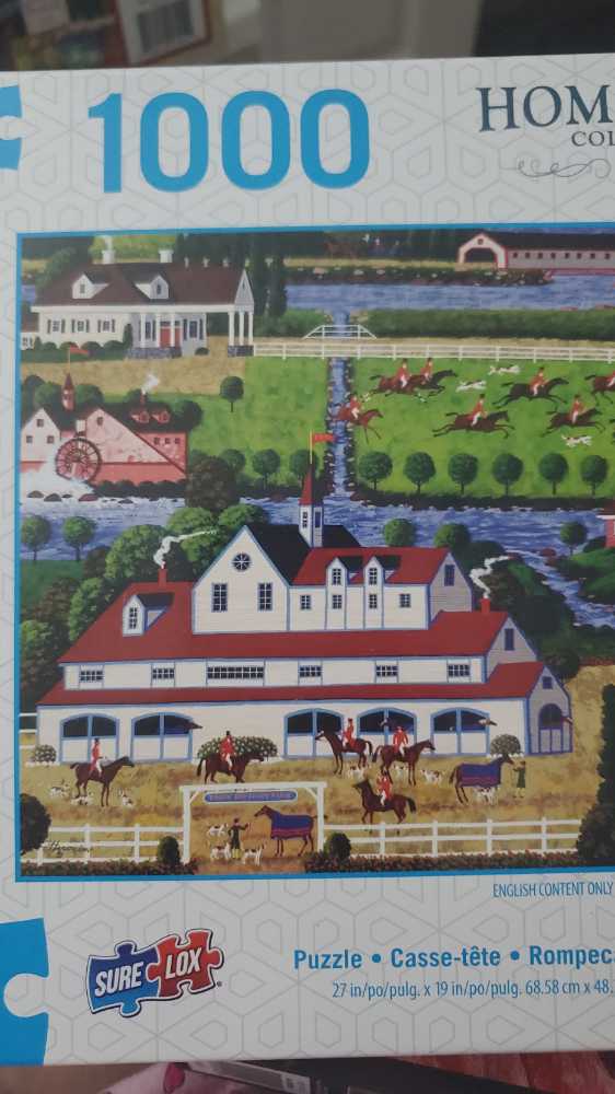 Chasing The Hounds - Sure-Lox / tcg toys puzzle collectible [Barcode 686141026682] - Main Image 2