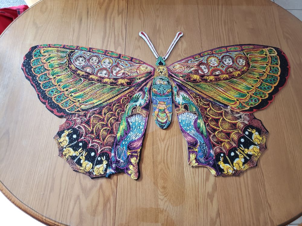 Whimsicle Butterfly - FX Schmid puzzle collectible - Main Image 3