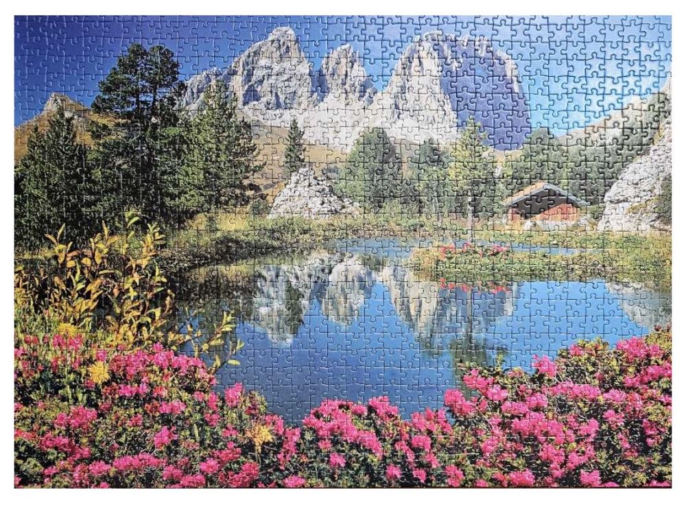 View Of Sassolungo - Clementoni puzzle collectible - Main Image 4