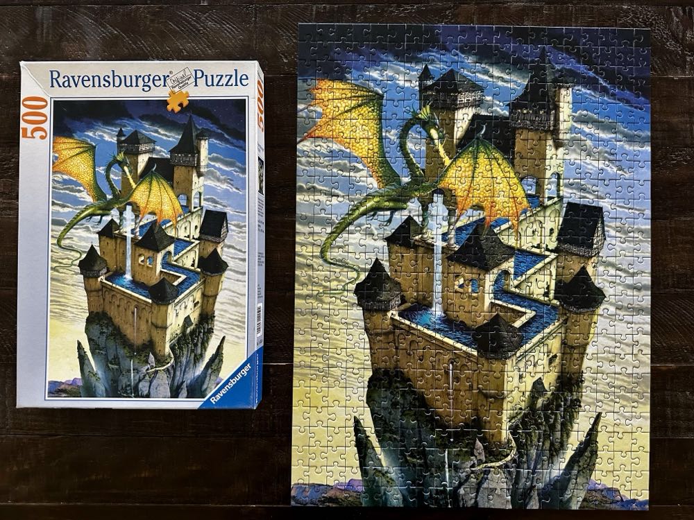 Dragon’s Castle - Ravensburger puzzle collectible [Barcode 4005556144594] - Main Image 3
