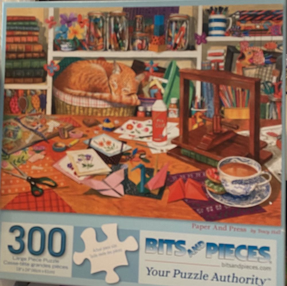 Paper And press - Bits & Pieces puzzle collectible [Barcode 192949075727] - Main Image 2
