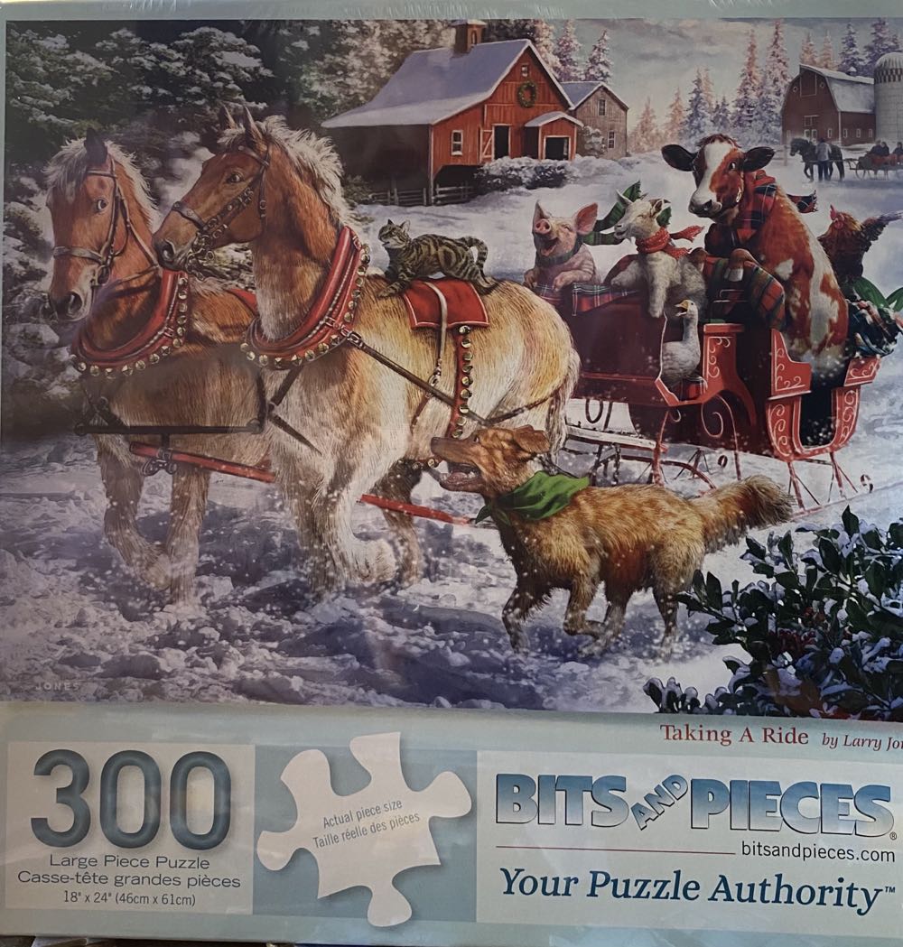 Taking A Ride - Bits And Pieces puzzle collectible [Barcode 192949045577] - Main Image 2