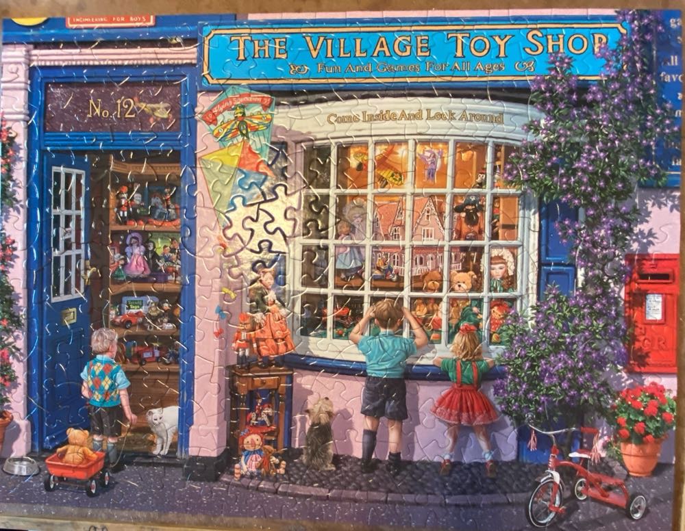 Village Toy Shop BAC - Bits & Pieces puzzle collectible [Barcode 192949063885] - Main Image 3