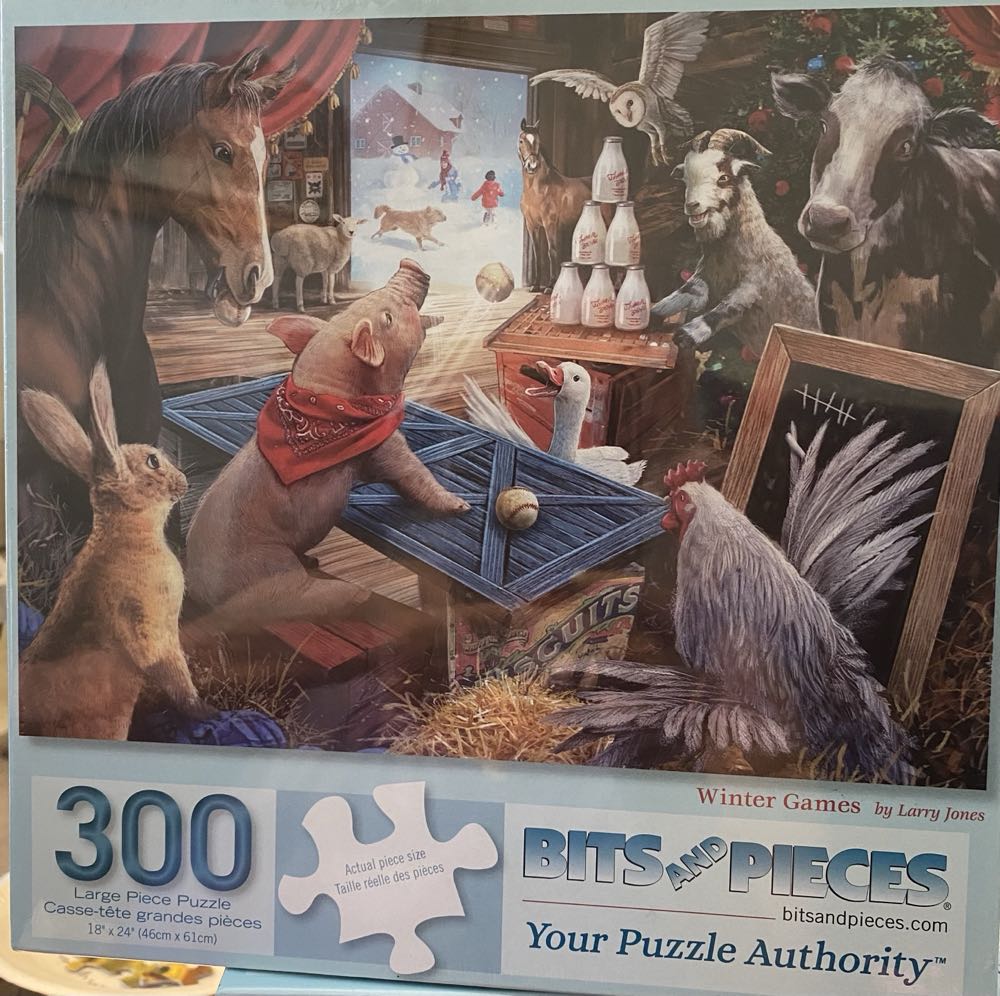 Winter Games - Bits And Pieces puzzle collectible [Barcode 192949045560] - Main Image 2