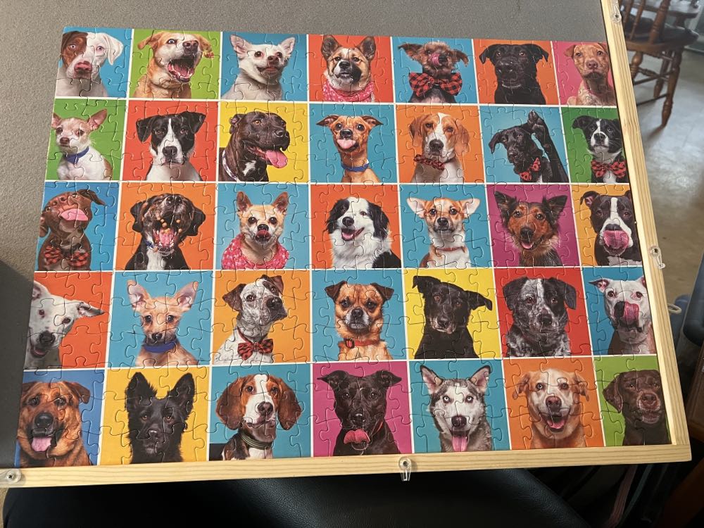The Art Of El Arte De Part De Dogs - Watch- Us Inc. puzzle collectible - Main Image 2