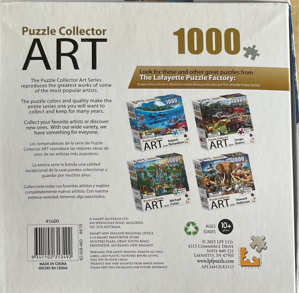 African Oasis - Puzzle Collector puzzle collectible [Barcode 9341102313492] - Main Image 2
